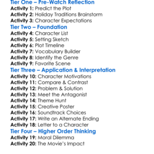 Red One 2024 Worksheet Activity Booklet