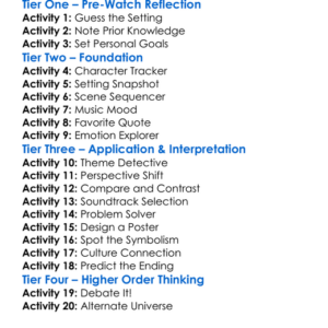 Reich At The Roxy 2006 Worksheet Activity Booklet