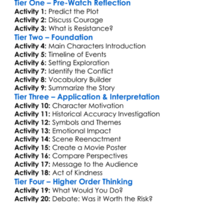 Return To The Hiding Place 2011 Worksheet Activity Booklet