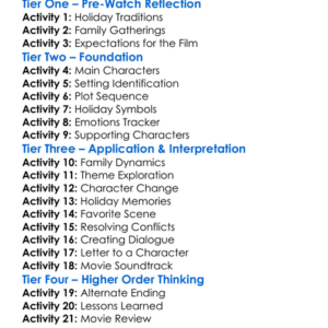 Reunited At Christmas 2018 Worksheet Activity Booklet