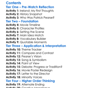 Revival Pearses Concept Of Ireland 1980 Worksheet Activity Booklet