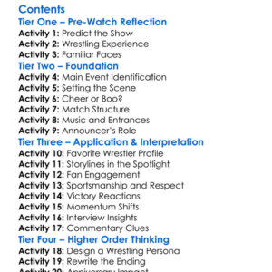 Revpro 10 Year Anniversary Worksheet Activity Booklet