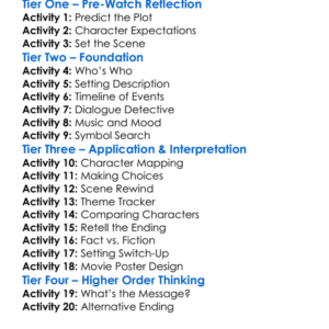 Rise Of The Footsoldier Origins 2021 Worksheet Activity Booklet