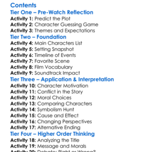 Rise Of The Footsoldier Vengeance 2023 Worksheet Activity Booklet