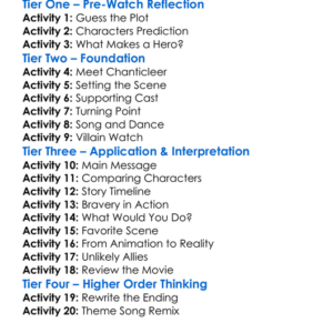 Rock-A-Doodle Worksheet Activity Booklet