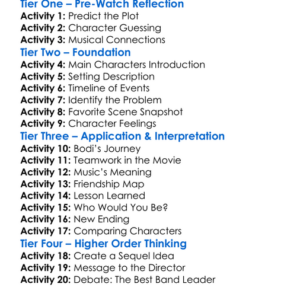 Rock Dog 2 2019 Worksheet Activity Booklet