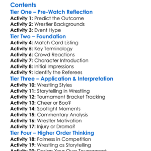 Roh Survival Of The Fittest Worksheet Activity Booklet