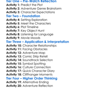 Romancing The Stone 1984 Worksheet Activity Booklet