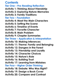 Ronia The Robbers Daughter Astrid Lindgren Worksheet Activity Booklet