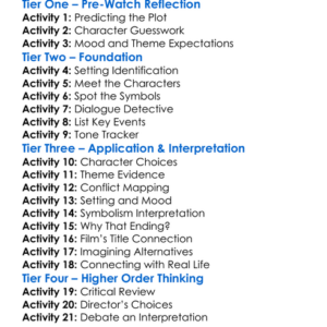 Rough For Theatre Ii 2000 Worksheet Activity Booklet