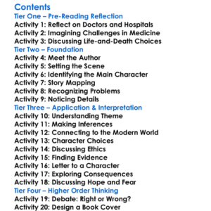 Round The Red Lamp Arthur Conan Doyle Worksheet Activity Booklet