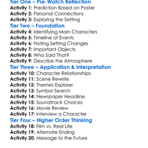Round Trip To Glasgow 1982 Worksheet Activity Booklet