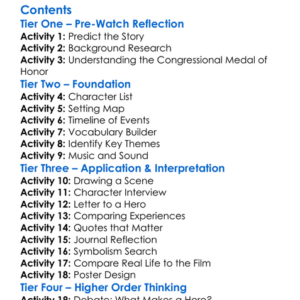 Rudy Hernandez Congressional Medal Of Honor 2020 Worksheet Activity Booklet