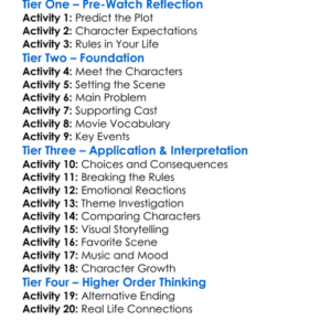Rule Breakers 2025 Worksheet Activity Booklet