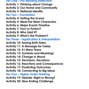 Rule Britannia Daphne Du Maurier Worksheet Activity Booklet