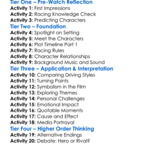Rush 2013 Worksheet Activity Booklet
