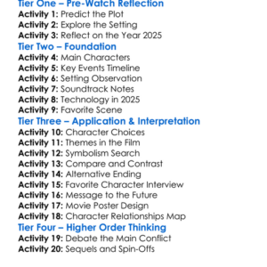 Sacramento 2025 Worksheet Activity Booklet