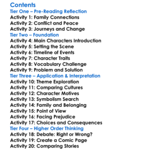 Saga Brian K Vaughan And Fiona Staples Worksheet Activity Booklet