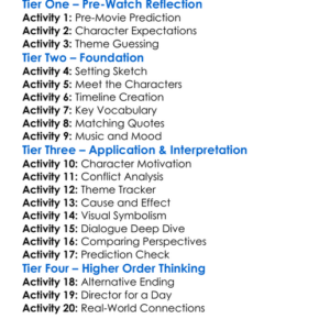 Saint Clare 2025 Worksheet Activity Booklet
