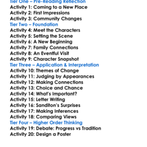 Sanditon Jane Austen Worksheet Activity Booklet