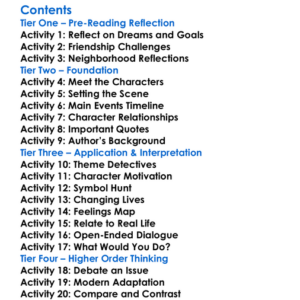 Savage In Limbo John Patrick Shanley Worksheet Activity Booklet