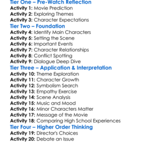 Saved 2004 Worksheet Activity Booklet