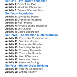 Saving Silverman 2001 Worksheet Activity Booklet
