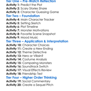 Scarecrow Slayer 2003 Worksheet Activity Booklet