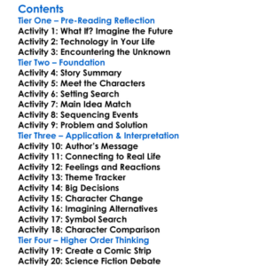 Science Fiction Hall Of Fame Robert Silverberg Worksheet Activity Booklet