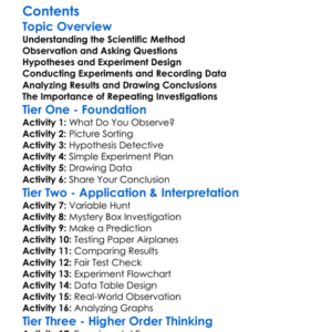 Scientific Method And Experimentation Worksheet Activity Booklet