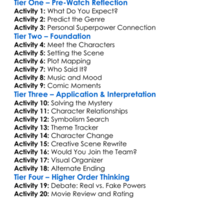 Second Sight 1991 Worksheet Activity Booklet