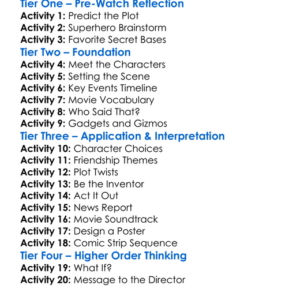 Secret Headquarters 2022 Worksheet Activity Booklet