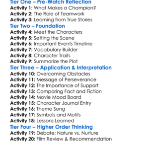 Secretariat Worksheet Activity Booklet