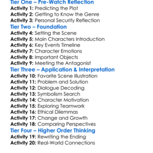Security 2017 Worksheet Activity Booklet