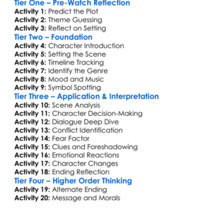 Session 9 2001 Worksheet Activity Booklet
