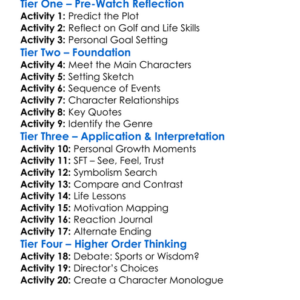 Seven Days In Utopia 2011 Worksheet Activity Booklet