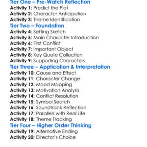 Shadow Of God 2025 Worksheet Activity Booklet