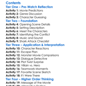 Sharkansas Womens Prison Massacre 2015 Worksheet Activity Booklet
