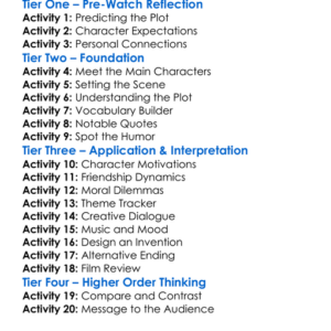Shooting Fish 1997 Worksheet Activity Booklet