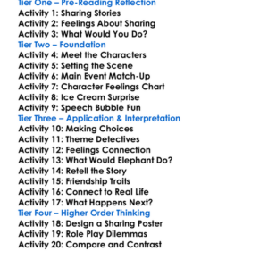 Should I Share My Ice Cream Worksheet Activity Booklet