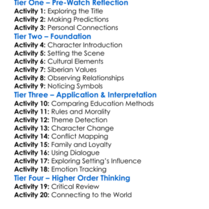 Siberian Education 2013 Worksheet Activity Booklet