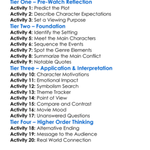 Significant Other 2022 Worksheet Activity Booklet
