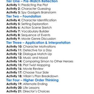 Simon Sez 1999 Worksheet Activity Booklet