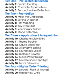 Sinful Deeds 2003 Worksheet Activity Booklet