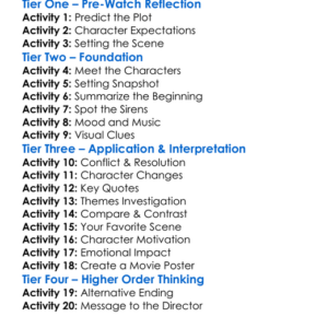 Siren 2021 Worksheet Activity Booklet
