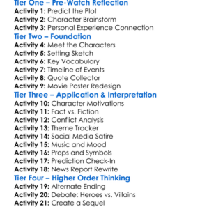 Slayers 2022 Worksheet Activity Booklet