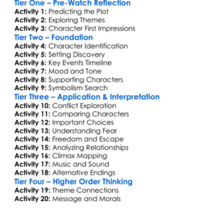 Sleeping With The Enemy 1991 Worksheet Activity Booklet
