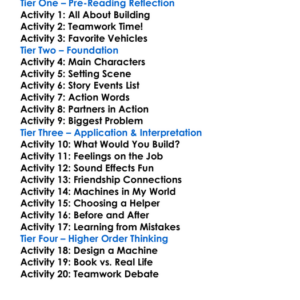 Smash Crash Jon Scieszka Worksheet Activity Booklet