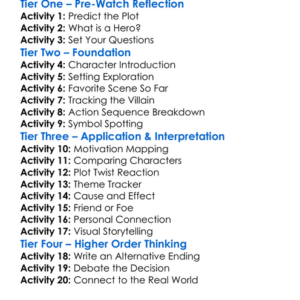 Snake Eyes Gi Joe Origins 2021 Worksheet Activity Booklet