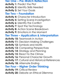 Sniper The Last Stand 2025 Worksheet Activity Booklet